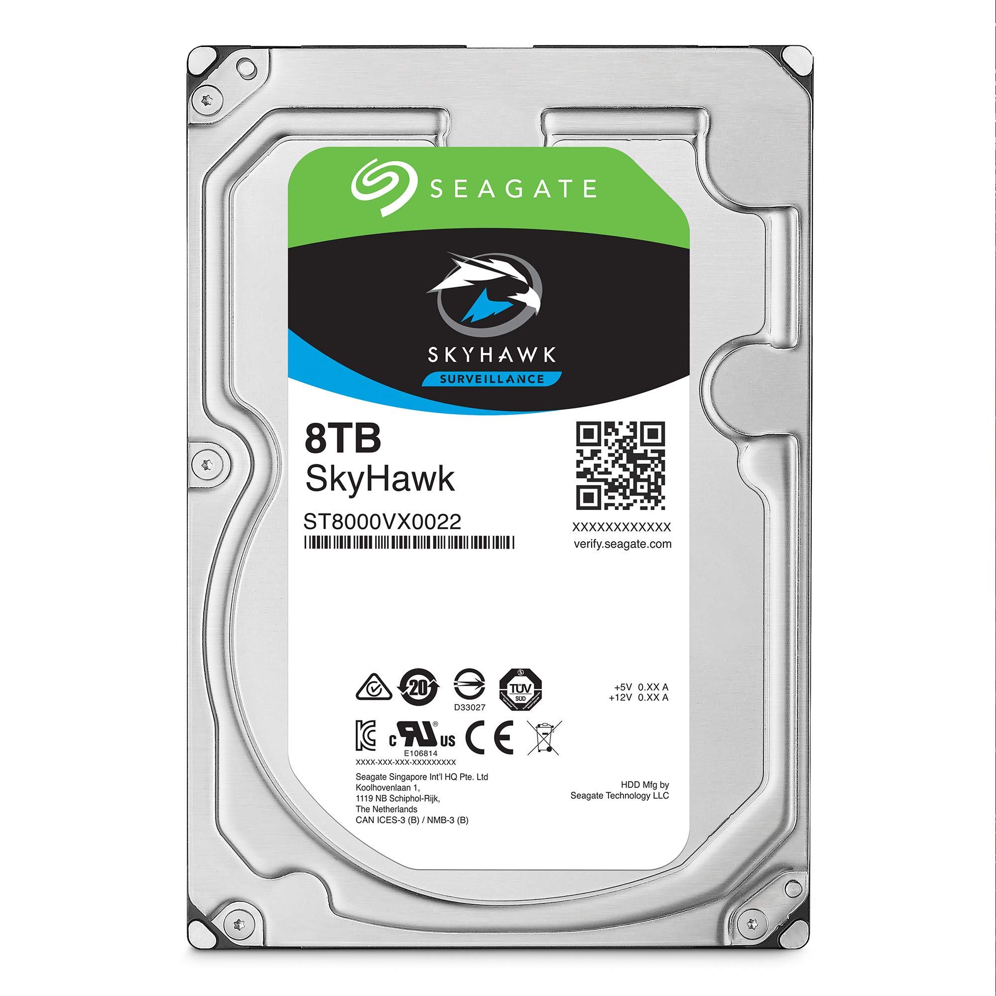 Disco Duro Skyhawk 8 TB 3.5 Marca Seagate - Imagen 1