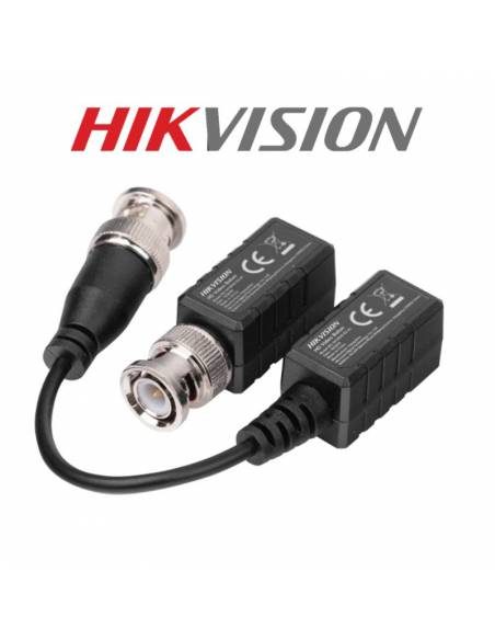 Video Balun Pasivo Hikvision 2mpx - 8mpx - Imagen 1