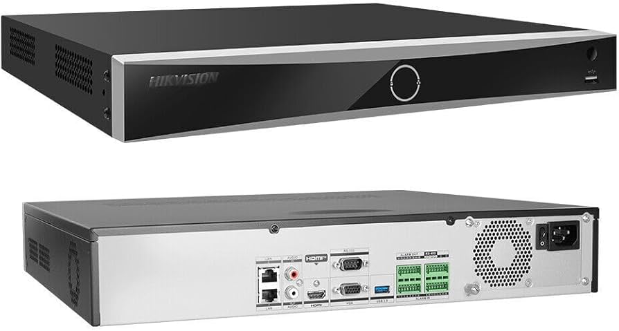 NVR 32ch Acusense, 12 Mpx H.265+ Hikvision - Imagen 1