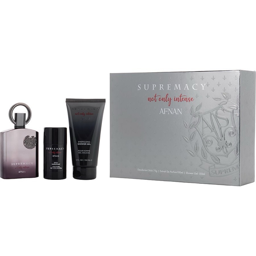 Afnan Supremacy Not Only Intense [Estuche 3 Piezas] (C) | Extrait De Parfum