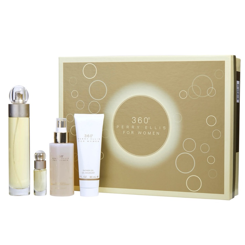 Perry Ellis 360 For Women [Set 4 Piezas] (D) | EDT
