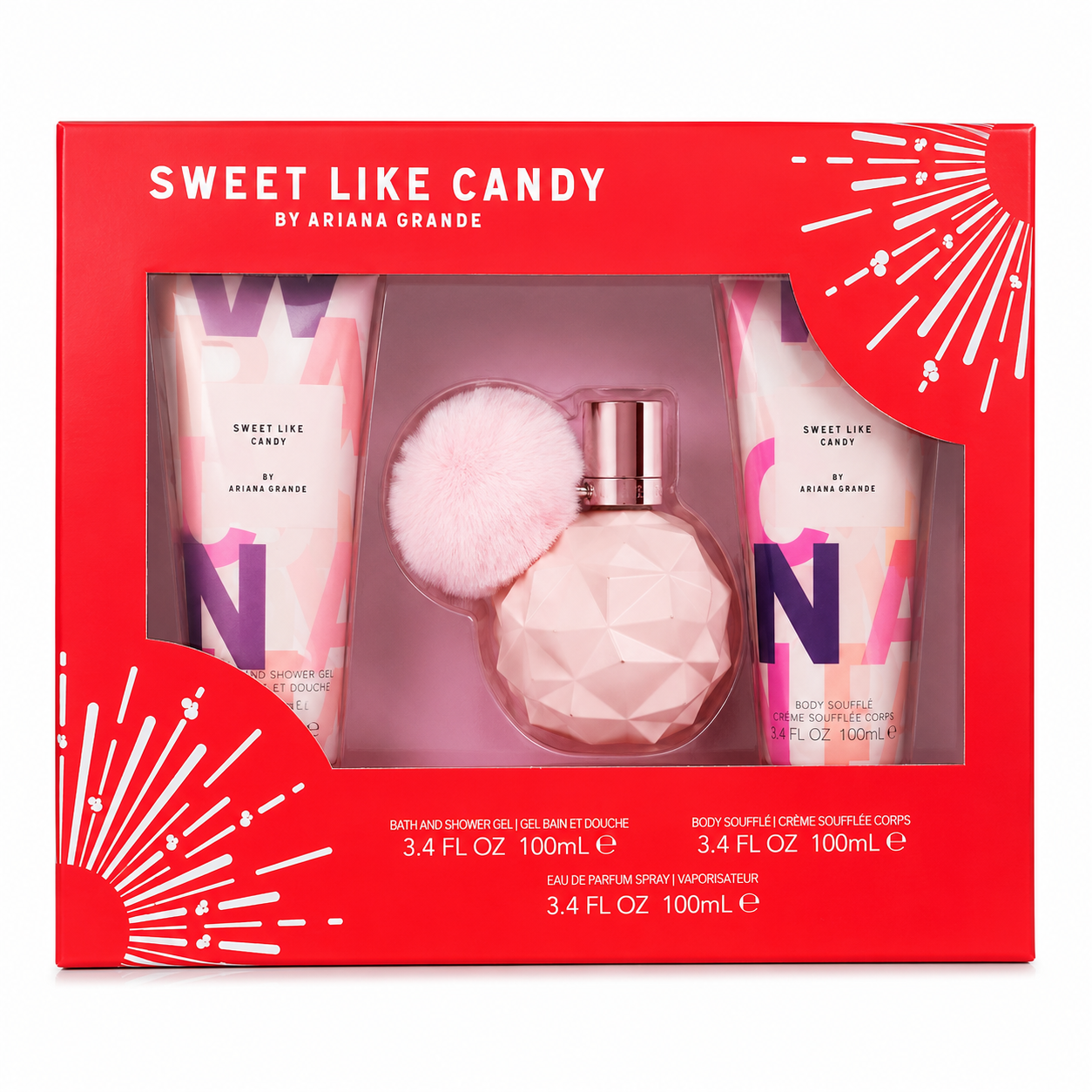 Ariana Grande Sweet Like Candy [Set 3 Piezas A] | EDP