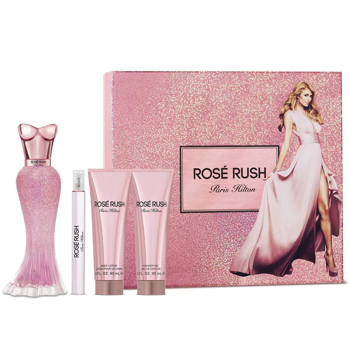 Paris Hilton Rose Rush [Set 4 Piezas] (D) | EDP