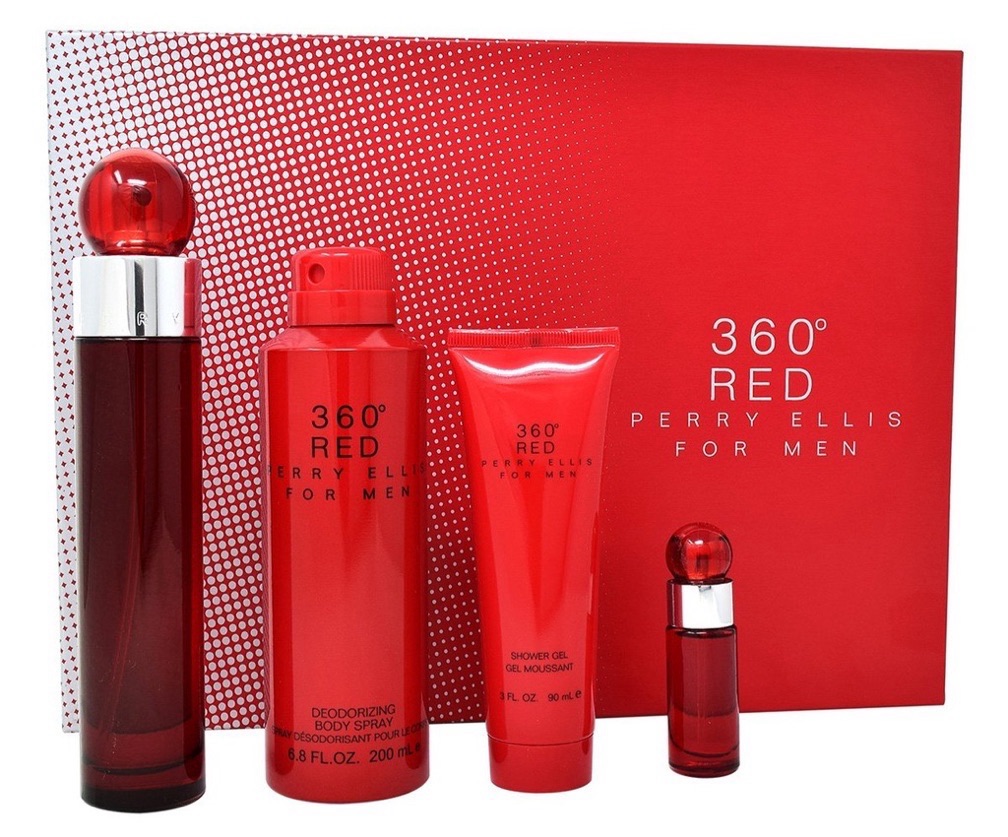 Perry Ellis 360 Red [Set 4 Piezas] (C) | EDT