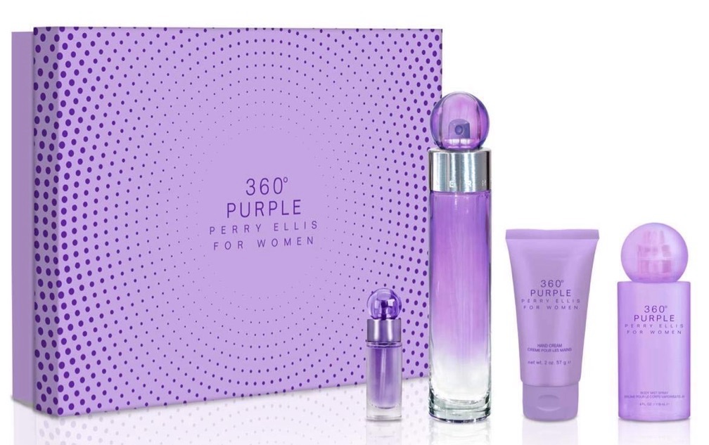 Perry Ellis Purple [Set 4 Piezas] (D) | EDP