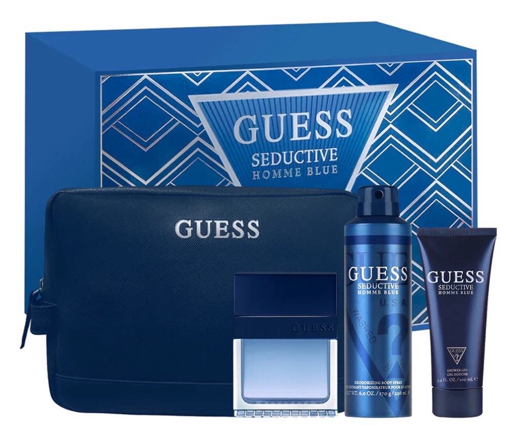 Guess Seductive Homme Blue [Set 4 Piezas] (C) | EDT