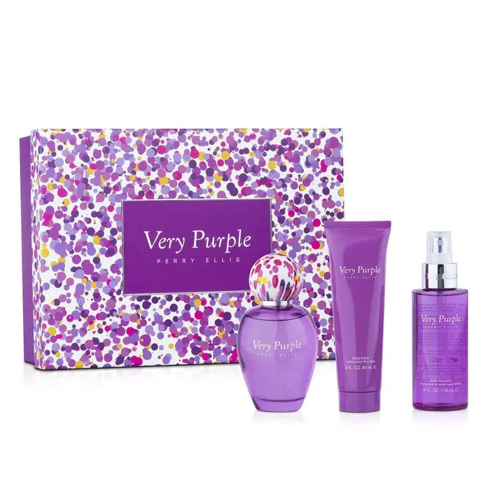 Perry Ellis Very Purple [Set 3 Piezas] (D) | EDP
